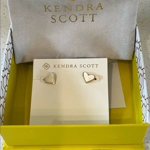 Kendra Scott Heart Earrings